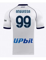 SSC Napoli Frank Anguissa #99 Venkovní Dres 2023-24 Krátký Rukáv